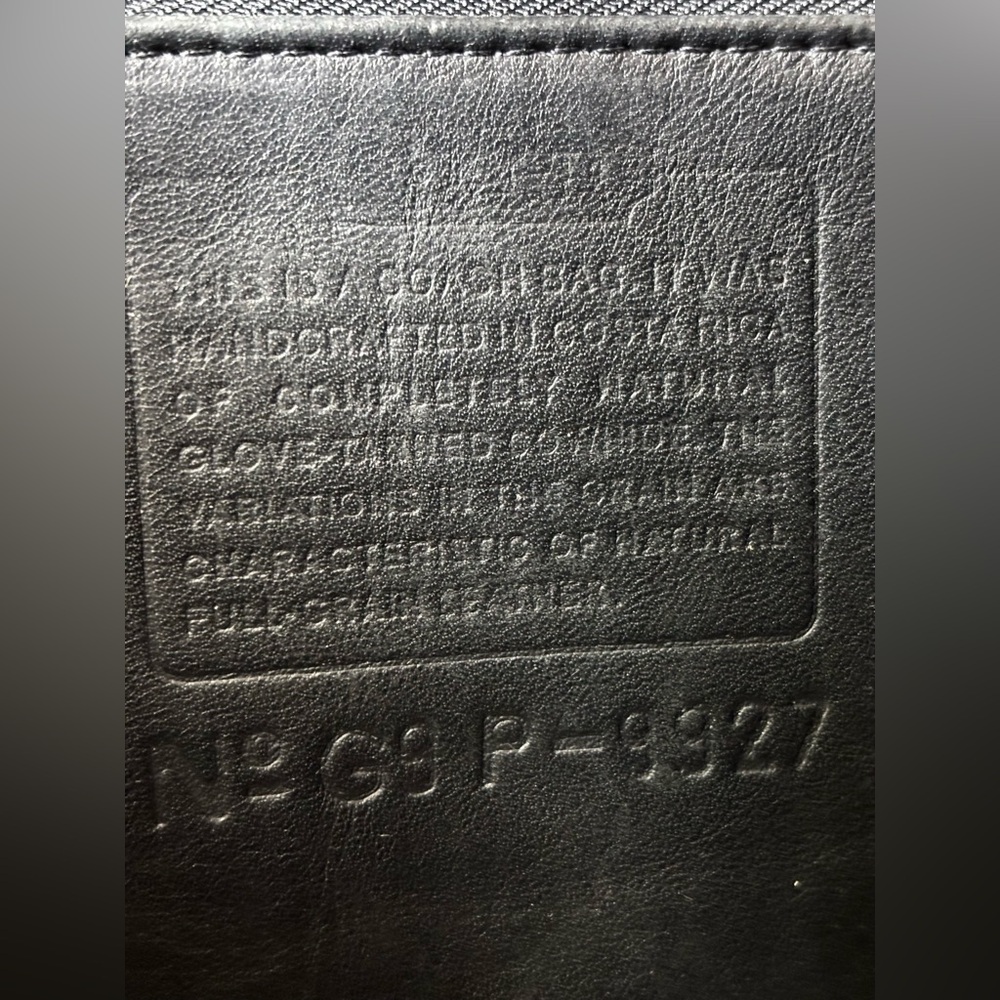 Vintage Coach Willis Bag #9927 - Picture 10 of 15